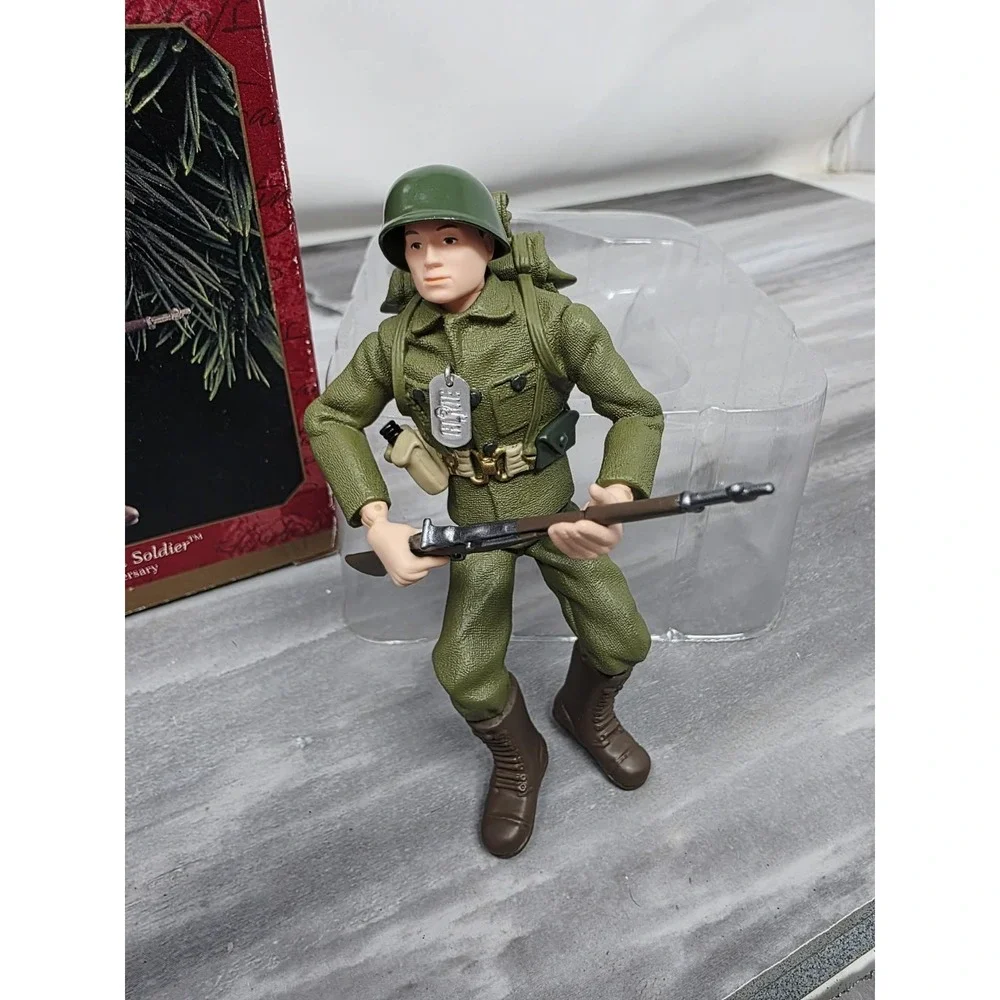 1999 Hallmark Keepsake Ornament G.I. Joe Action Soldier 35th Anniversary‎